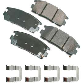 Akebono AKACT1275 ProACT Ultra Premium Ceramic Disc Brake Pad Kit