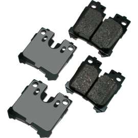 Akebono AKACT1283 ProACT Ultra Premium Ceramic Disc Brake Pad Kit
