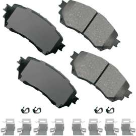 Akebono AKACT1711 ProACT Ultra Premium Ceramic Disc Brake Pad Kit