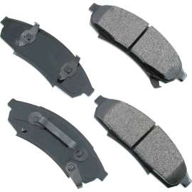 Akebono AKACT376 ProACT Ultra Premium Ceramic Disc Brake Pad Kit