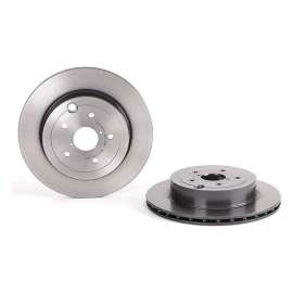 Brembo 09.A198.11 - Premium UV Coated Rear Brake Rotor