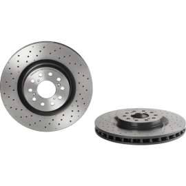 Brembo 09.C338.11 - Premium UV Coated Front Brake Rotor