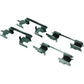 Centric 104.09741 - Posi Quiet Semi-Metallic Brake Pads with Hardware