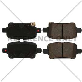 Centric 105.18570 - Posi Quiet Ceramic Brake Pads with Shims & Hardware