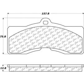 Centric 106.00080 - Posi Quiet Extended Wear Brake Pads with Shims & Hardware