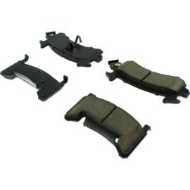 Centric 106.01540 - Posi Quiet Extended Wear Brake Pads with Shims & Hardware
