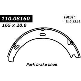 Centric 111.08160 - Premium Parking Brake Shoes