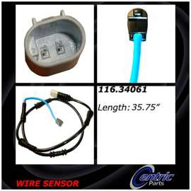 Centric Brake Pad Sensor Wires, Centric Parts 116.34061