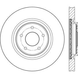 Centric Premium Brake Rotor, Centric Parts 120.42117