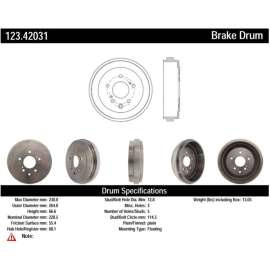C-Tek 123.42031 - Standard Brake Drum