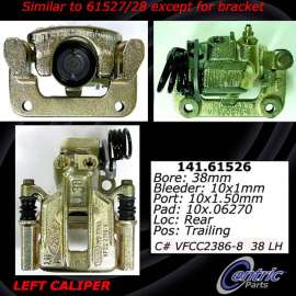Centric 141.61526 - Semi-Loaded Brake Caliper