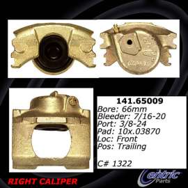 Centric 141.65009 - Semi-Loaded Brake Caliper with New Phenolic Pistons