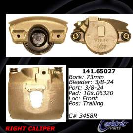 Centric 141.65027 - Semi-Loaded Brake Caliper with New Phenolic Pistons