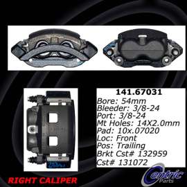 Centric 141.67031 - Semi-Loaded Brake Caliper with New Phenolic Pistons