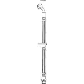 Centric Brake Hose, Centric Parts 150.40080