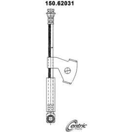 Centric Brake Hose, Centric Parts 150.62031