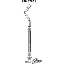 Centric Brake Hose, Centric Parts 150.62051