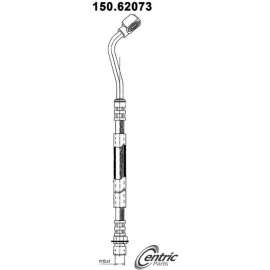 Centric Brake Hose, Centric Parts 150.62073