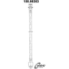 Centric Brake Hose, Centric Parts 150.66303