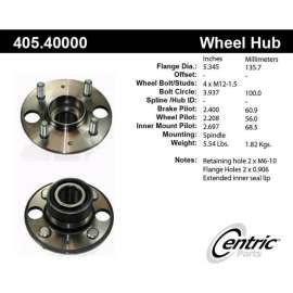 Centric 405.40000 - Hub & Bearing Assembly