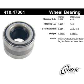 C-Tek 410.47001E - Standard Wheel Bearing & Race Set