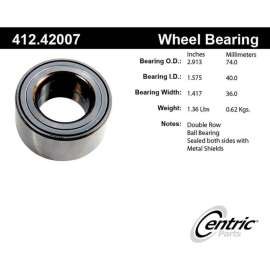 C-Tek 412.42007E - Standard Double Row Wheel Bearing