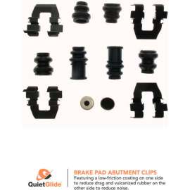 Disc Brake Hardware Kit - Carlson H5614Q
