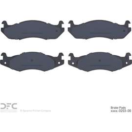 Dynamic Friction Company 1214-0203-00 - Heavy Duty Semi-Metallic Front Disc Brake Pads