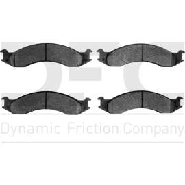 Dynamic Friction Company 1214-0557-00 - Heavy Duty Semi-Metallic Front Disc Brake Pads