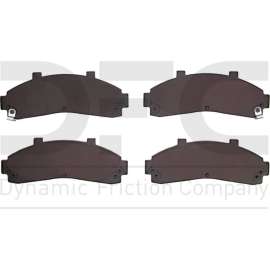 Dynamic Friction Company 1214-0652-00 - Heavy Duty Semi-Metallic Front Disc Brake Pads