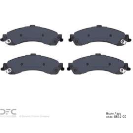 Dynamic Friction Company 1214-0834-00 - Heavy Duty Semi-Metallic Front Disc Brake Pads