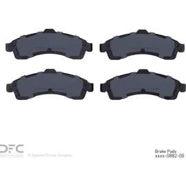 Dynamic Friction Company 1214-0882-00 - Heavy Duty Semi-Metallic Front Disc Brake Pads
