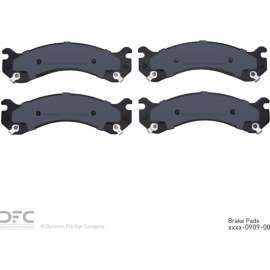 Dynamic Friction Company 1214-0909-00 - Heavy Duty Semi-Metallic Front Disc Brake Pads