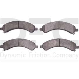 Dynamic Friction Company 1214-0989-00 - Heavy Duty Semi-Metallic Front Disc Brake Pads