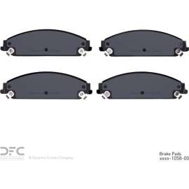 Dynamic Friction Company 1214-1058-00 - Heavy Duty Semi-Metallic Front Disc Brake Pads