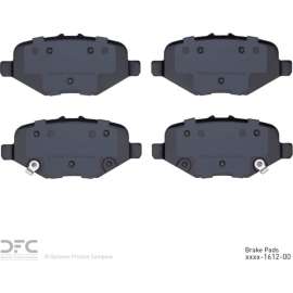 Dynamic Friction Company 1214-1612-00 - Heavy Duty Semi-Metallic Front Disc Brake Pads