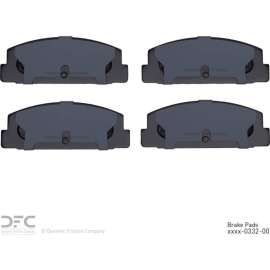 DFC 3000 Ceramic Brake Pads - Dynamic Friction Company 1310-0332-00