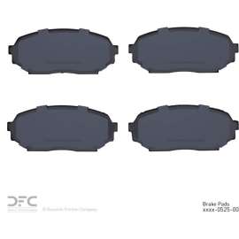 DFC 3000 Ceramic Brake Pads - Dynamic Friction Company 1310-0525-00