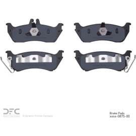 DFC 3000 Ceramic Brake Pads - Dynamic Friction Company 1310-0875-00