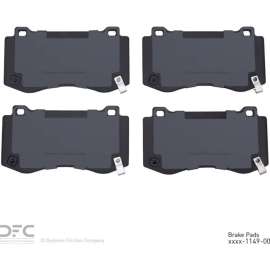 DFC 3000 Ceramic Brake Pads - Dynamic Friction Company 1310-1149-00