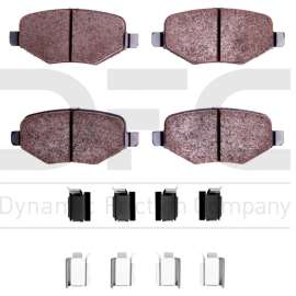 Dynamic Friction Company 1310-1377-01 - 3000 Ceramic Rear Disc Brake Pads