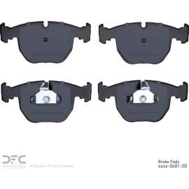 DFC 3000 Semi-Metallic Brake Pads - Dynamic Friction Company 1311-0681-00