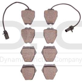 DFC 3000 Semi-Metallic Brake Pads - Dynamic Friction Company 1311-0839-00