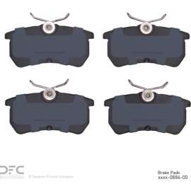 DFC 3000 Semi-Metallic Brake Pads - Dynamic Friction Company 1311-0886-00