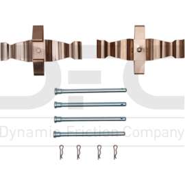 DFC Disc Brake Hardware Kit - Dynamic Friction Company 340-03017