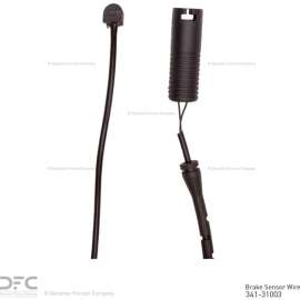 Dynamic Friction Company 341-31003 - Hi-Temp Rear Disc Brake Pad Wear Sensor
