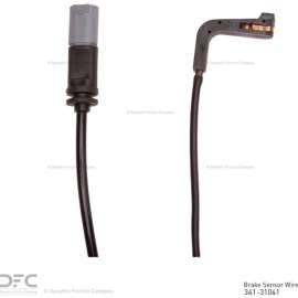 Dynamic Friction Company 341-31041 - Hi-Temp Rear Disc Brake Pad Wear Sensor