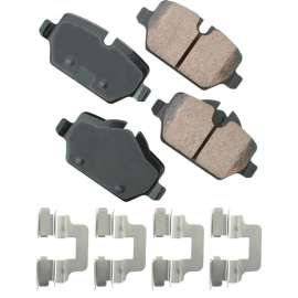 Akebono AKEUR1554 EURO Ultra Premium Ceramic Disc Brake Pad Kit