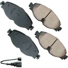 Akebono AKEUR1760 EURO Ultra Premium Ceramic Disc Brake Pad Kit
