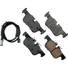 Akebono AKEUR1762 EURO Ultra Premium Ceramic Disc Brake Pad Kit